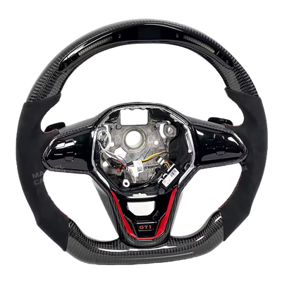 Volkswagen GTI Golf 8 Golf R MK8 VW B8 Carbon Fiber Steering Wheel