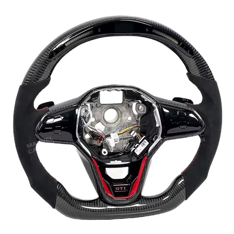 Volkswagen GTI Golf 8 Golf R MK8 VW B8 Carbon Fiber Steering Wheel