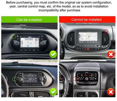 Fiat Tipo Egea 2015 - 2023  Carplay Android 7″ Touch Screen Multimedia Player
