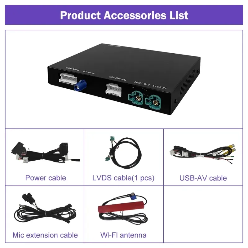 Wireless Apple CarPlay Android Auto for Mini R55 R56 R57 R58 R59 R60 R61 F54 F55 Clubman Countryman Hardtop John Cooper F56 F57