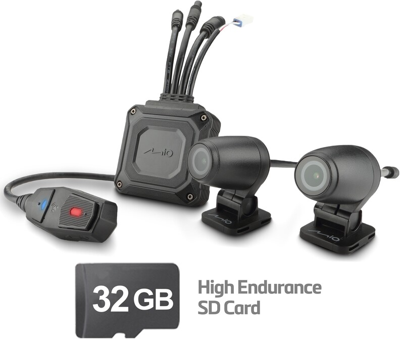 Motorbike Dash Cam Kit MIO MIVUE M760D 32GB