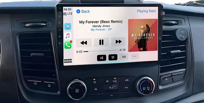 Ford Transit Custom 2020-2023 9" CarPlay Android Auto Multimedia Kit