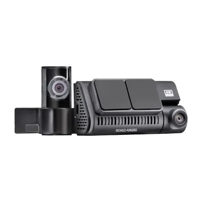 Road Angel Halo Ultima 4K Dual Dash Cam with Parking Mode &amp; Quick Release mounting