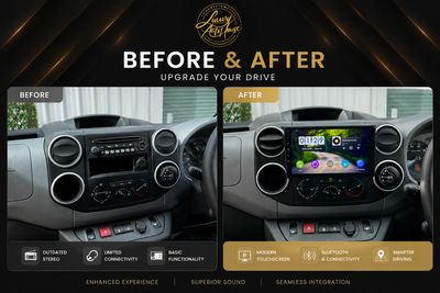 Peugeot Horizon/Partner -Citroen Berlingo  2008-2019 Media Screen Kit