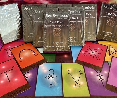 Sea Symbols Spellcasting, Insight & Healing Card Deck