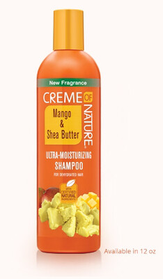 CON21931 Creme of Nature Mango & Shea Butter Ultra Moisturizing Shampoo 12 fluid ounces $5.99