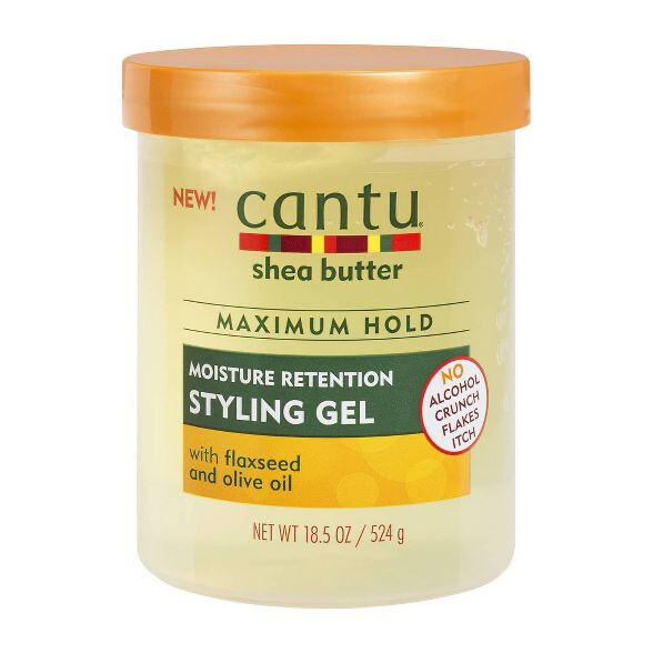 CANTU Styling Gel Flaxseed and Olive Oil: $6.99