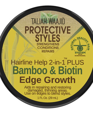 Taliah Waajid Bamboo &amp; Biotin Edge Growth 1oz :$4.99