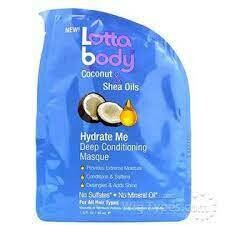 Lotta Body Hydrate Me Deep Conditioning Masque $1.99