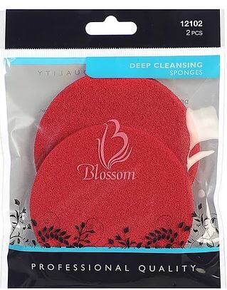 12001 Blossom Red Deep Cleansing Sponge thick: $3.99