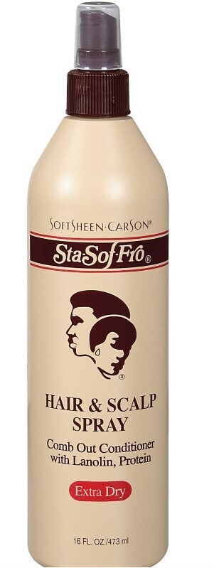 Sta Sof Fro Hair & Scalp Spray Comb Out Conditioner with Lanolin Extra Dry 8 fl oz: $3.99