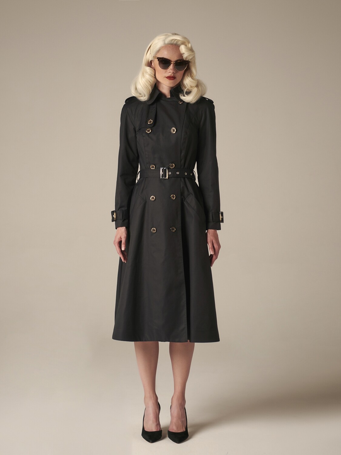 A-silhouette "Trench coat"