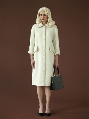 Boucle coat "Mademoiselle"