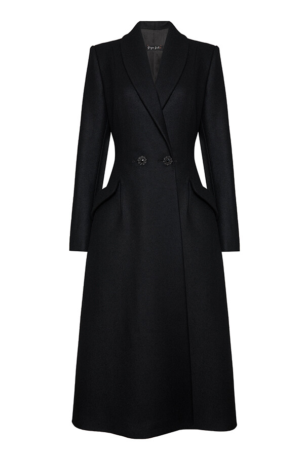 Princess silhouette coat "Carolina"