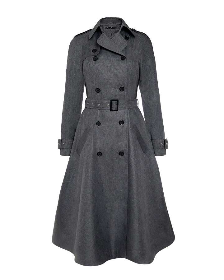 A-silhouette "Trench coat"