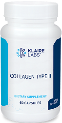 COLLAGEN TYPE II  1000 mg  60 CAPSULES Klaire Labs