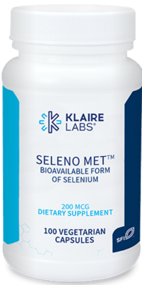 Seleno Met Selenium,Klaire Labs,100 VEGETARIAN CAPSULES