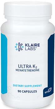 ULTRA K2 (MENATETRENONE) 15 mg 90 CAPSULES Klaire Labs