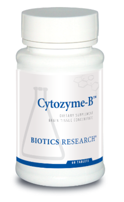 Cytozyme-B (Ovine Brain) 60 Tablets Biotics research