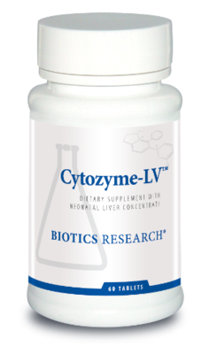 Cytozyme-LV™ (Neonatal Liver) 60Tablets Biotics Research