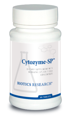 Cytozyme-S (Neonatal Spleen) 60 Tablets Biotics Research