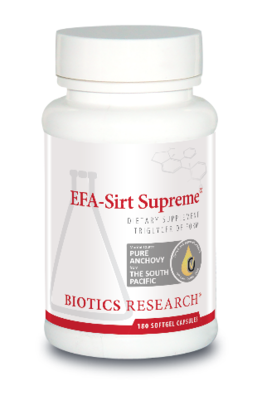 EFA-Sirt Supreme 180 Capsules Biotics Research