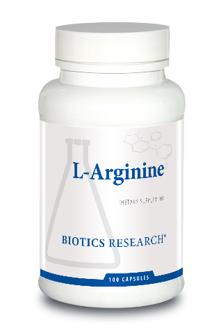 L-Arginine  750 mg 100 Capsules Biotics Research