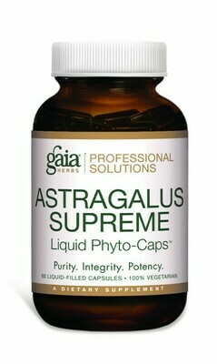 Astragalus Supreme  60 capsules Gaia Herbs