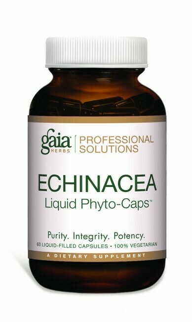 Echinacea 700 mg 60 capsules  Gaia Herbs