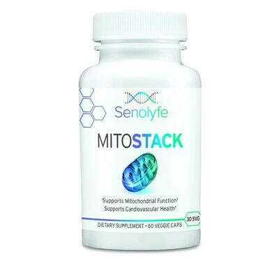 MitoStack | Mitochondrial Support,Senolyfe 90 veg capsules