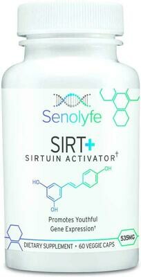 SIRT+ | Sirtuin Activator,Senolyfe 60 veg capsules