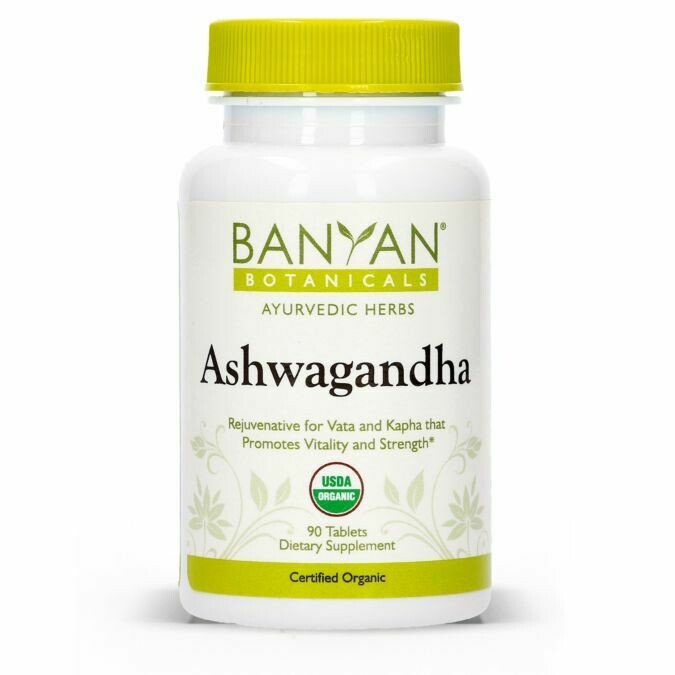 Ashwagandha 90 tablets Banyan Botanicals