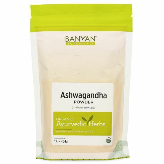Ashwagandha powder 454 g  Banyan Botanicals