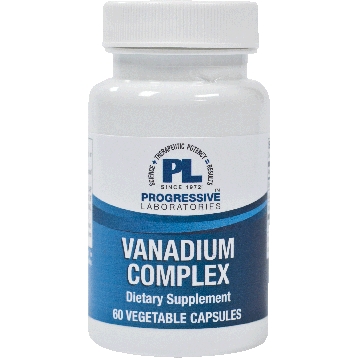 Vanadium Complex ,Progressive Labs,60 vcaps