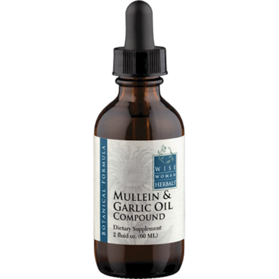 Mullein & Garlic Oil Compound 60 ml Wise Woman Herbals