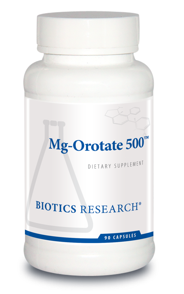 Mg-Orotate 500 mg 90 Capsules Biotics Research