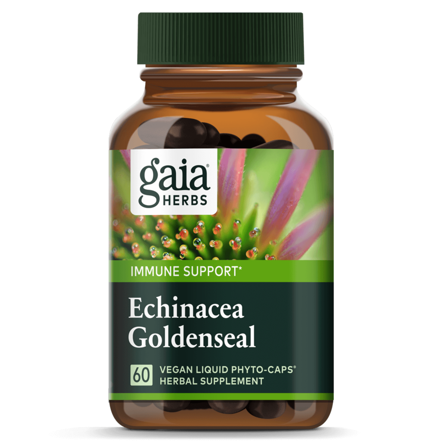 Echinacea Goldenseal 60 capsules Gaia Herbs