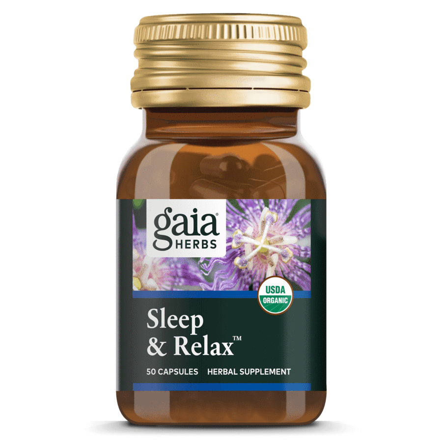 Sleep & Relax 50 capsules Gaia Herbs