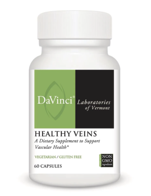 HEALTHY VEINS  60 Vegetarian Capsules DaVinci Laboratories
