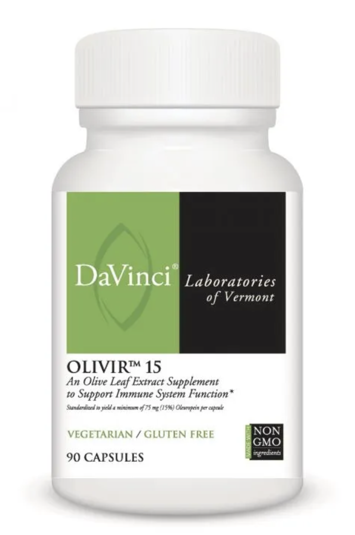 OLIVIR 15  90 Vegetarian Capsules DaVinci Laboratories