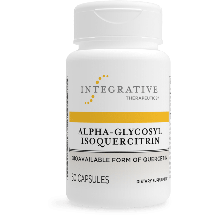 Alpha-Glycosyl Isoquercitrin 60 capsules Integrative Therapeutics