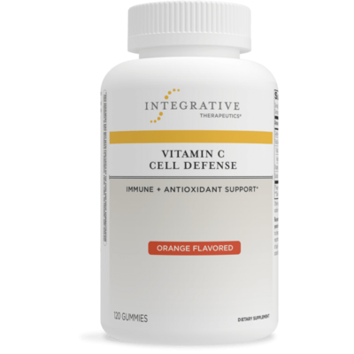 Vitamin C Cell Defense Immune + Antioxidant Support 120 Gummies  Integrative Therapeutics