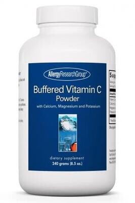 Buffered Vitamin C Powder 240 Grams (8.5 oz) Allergy Research Group