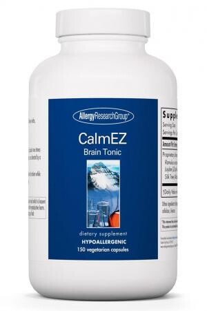 CalmEZ Brain Tonic 150 Vegetarian Capsules Allergy Research Group
