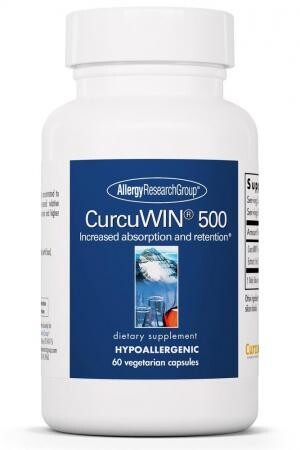 CurcuWIN 500 mg  60 Vegetarian Capsules Allergy Research Group