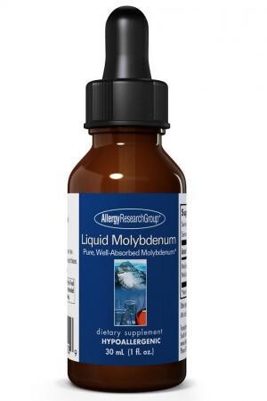 Molybdenum Liquid 30 mL (1 fl. oz.) Allergy Research Group