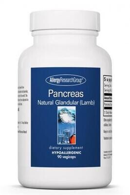 Pancreas Pork 60 Vegicaps  Allergy Research Group