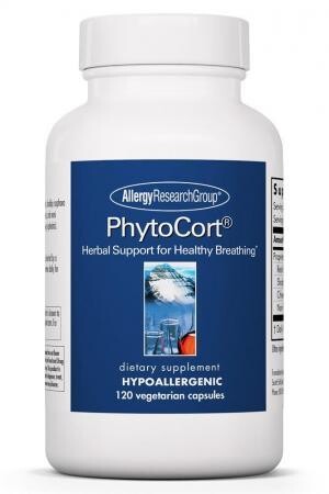 PhytoCort  120 Vegetarian Capsules Allergy Research Group