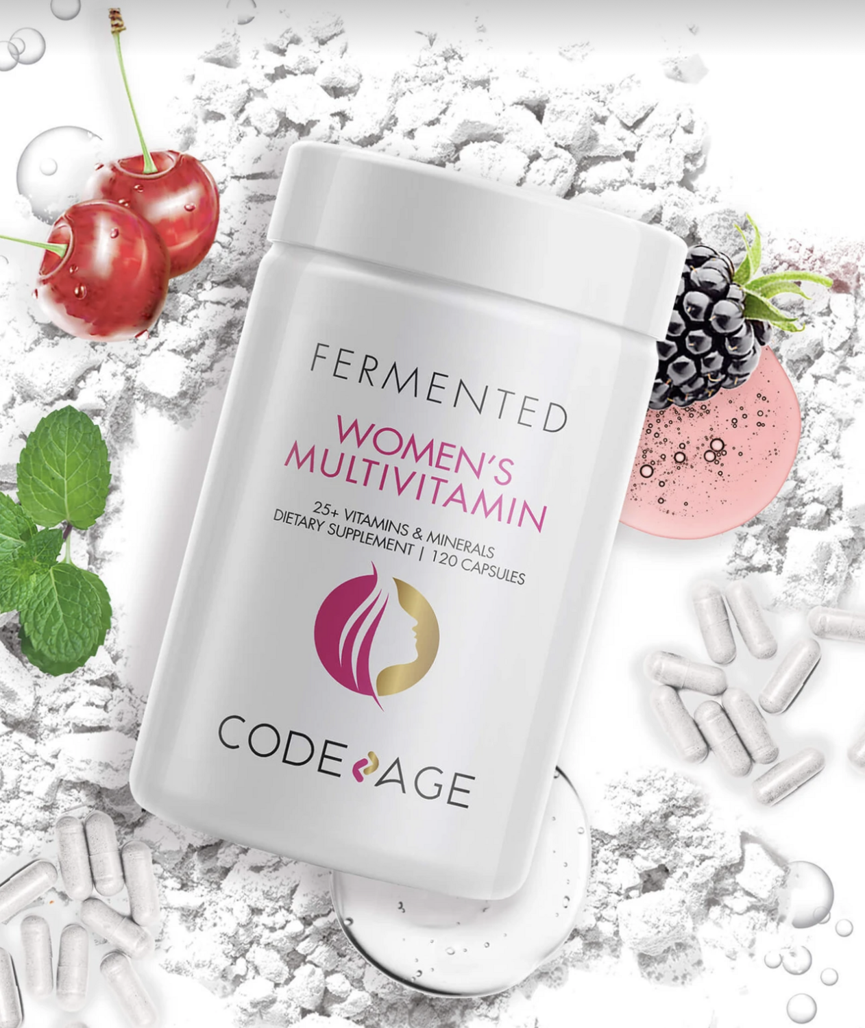 Women's Fermented Multivitamin 120 capsules CodeAge