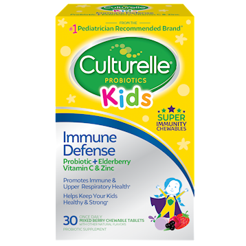 Culturelle Kids Immune Probiotic 30 tablets Chew Culturelle Probiotic